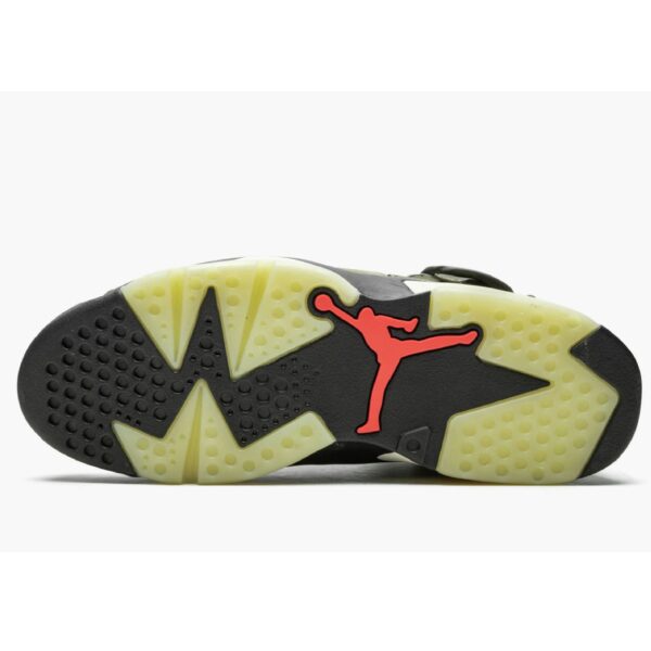 travis scott air AJ wild green/orange - Image 4