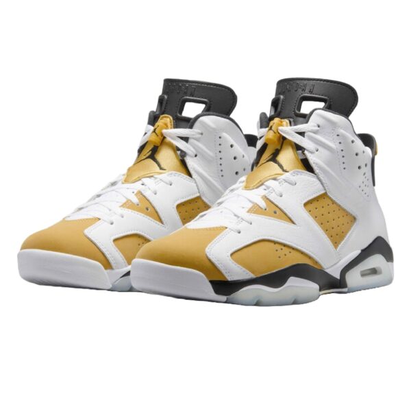 Sneaker Socks To Match AJ 6 Yellow Ochre Shoes - Image 3