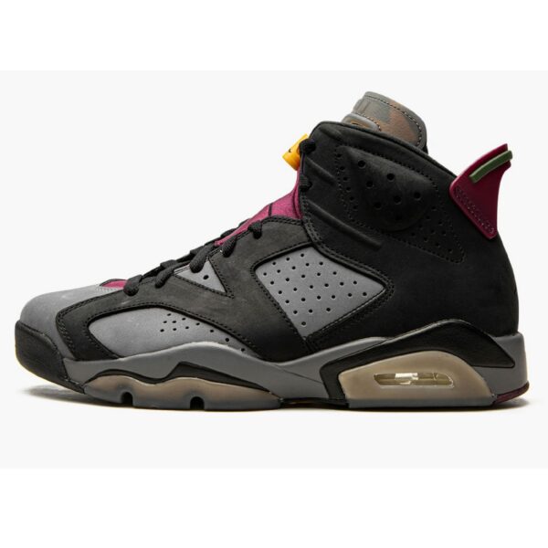 AJ Kids Air AJ 6 Retro "Bordeaux" Sneakers / Black/grey - Image 2