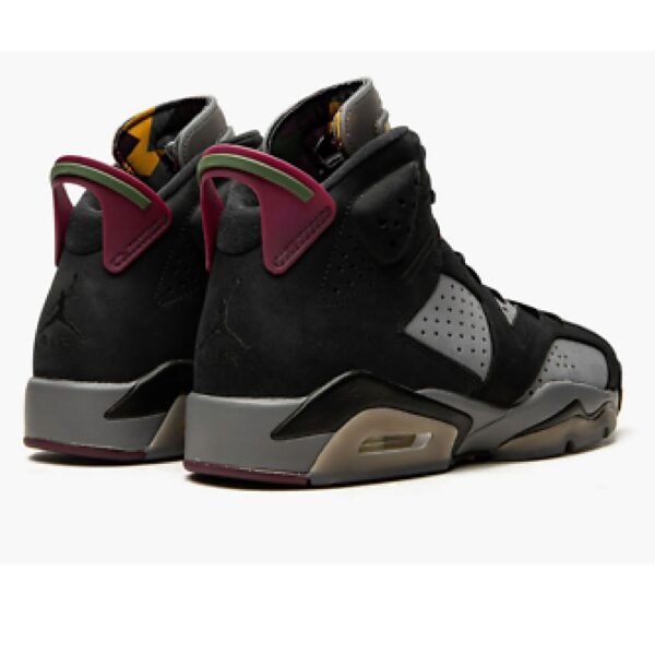 AJ Kids Air AJ 6 Retro "Bordeaux" Sneakers / Black/grey - Image 3