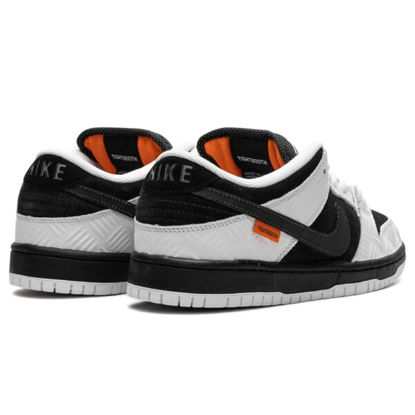 NK SB DUNK LOW X TIGHTBOOTH WHITE BLACK - Image 3