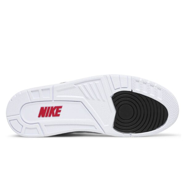 AJ Air AJ 3 Retro SE Denim "Fire Red Denim" Sneakers  White - Image 2