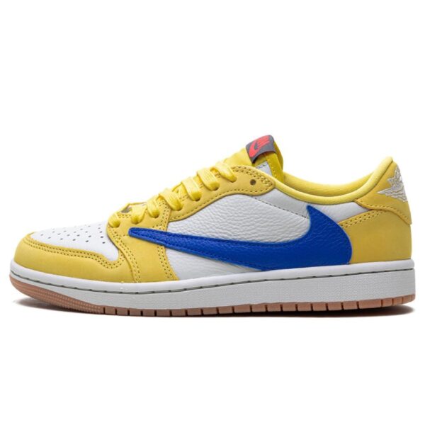 NK Travis Scott x Air AJ 1 Canary - Image 2