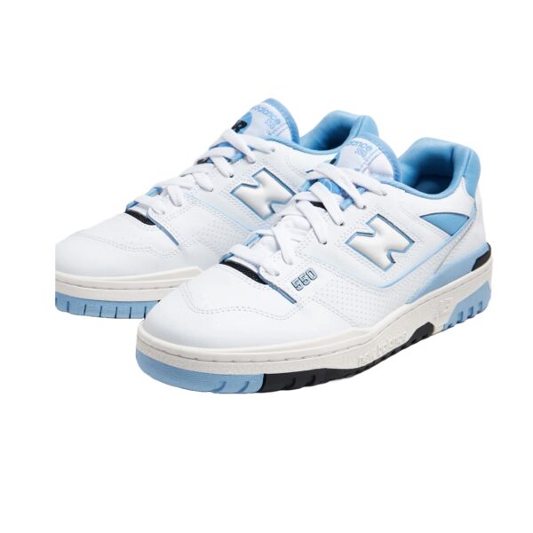 NB 550 White Carolina - Image 3