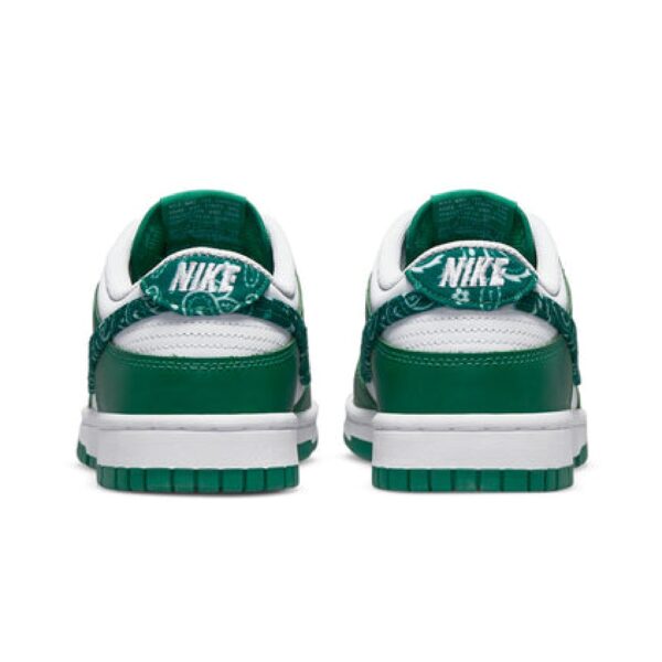 NK Dunk low Essential pack paisley green - Image 3