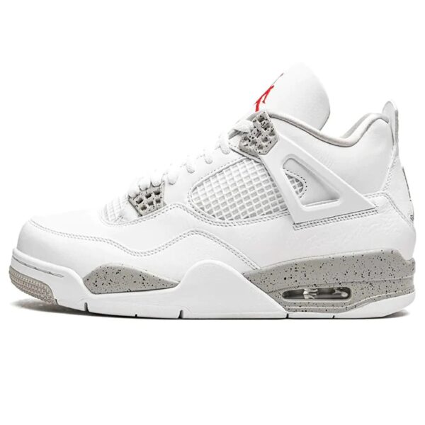 NK Air AJ 4 Retro OG White oreo - Image 3