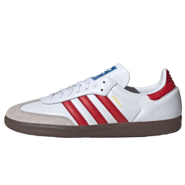 addidas Samba OG White Better Scarlet - Image 2