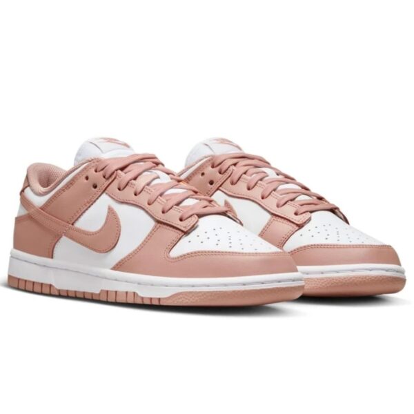 NK DUNK LOW White Pink - Image 2