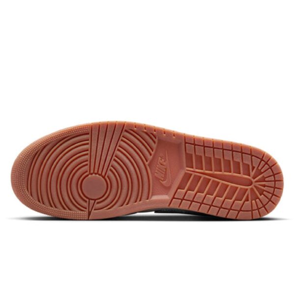 Air AJ 1 Low Phantom Amber Brown Star Blue Denim - Image 4