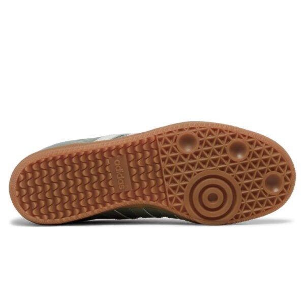 addidas SAMBA OG SILVER GREEN CHALK WHITE GUM - Image 4