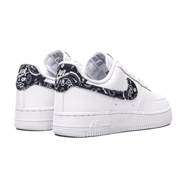 NK AIRFORCE 1 LOW '07 BLACK PAISLEY' - Image 3
