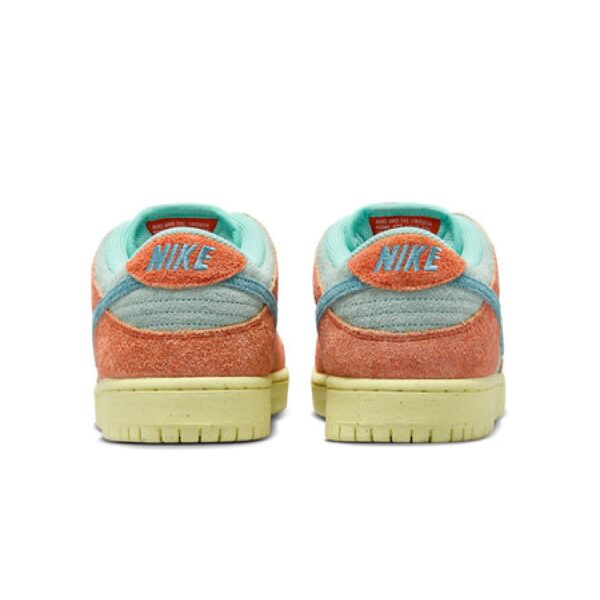 NK SB Dunk Low Orange Emerald Rise - Image 3