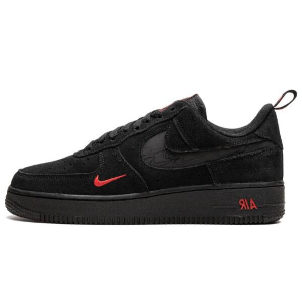 NK Air Force 1 Low Black Orange Reflective - Image 2