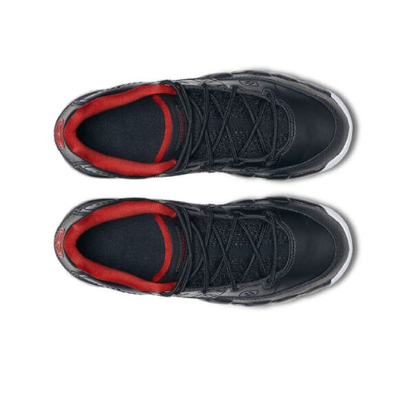 AJ 9 Retro Low 'Black Red' - Image 4